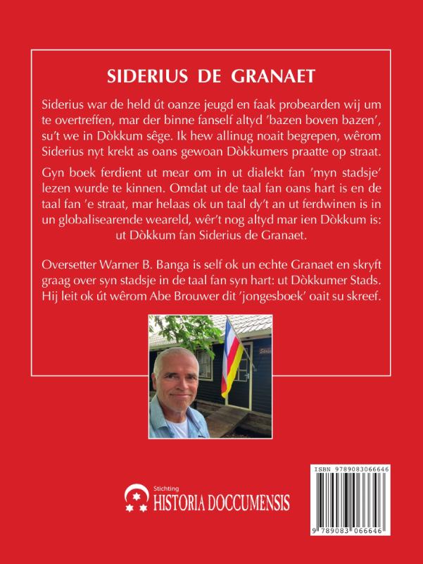 Achterkant van Siderius de Granaet