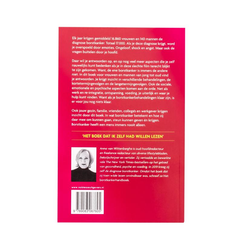 Achterkant van Het borstkankerhandboek