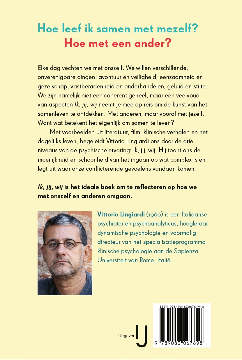 Achterkant van Ik, jij, wij