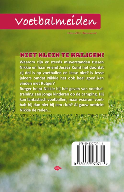 Achterkant van Niet klein te krijgen!