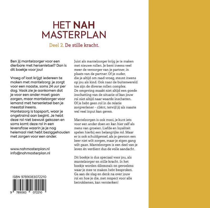 Achterkant van Het NAH Masterplan