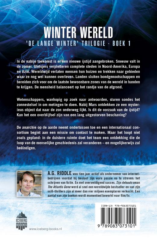Achterkant van Winterwereld