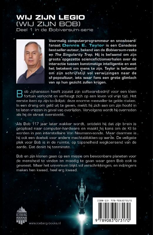 Achterkant van Wij zijn legio - wij zijn Bob