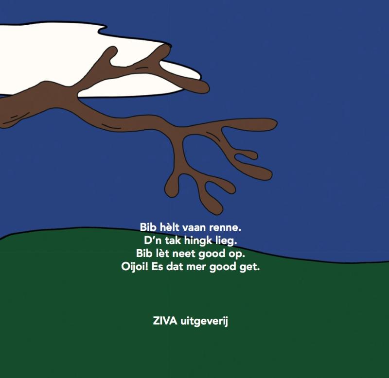 Achterkant van Bib stoet d'n öpper