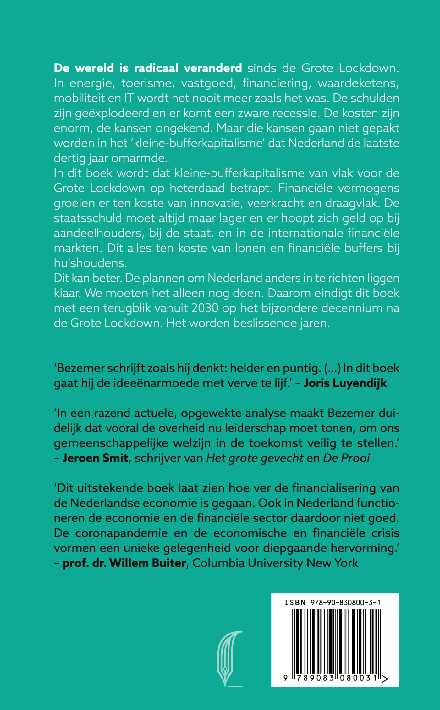 Achterkant van Een land van kleine buffers