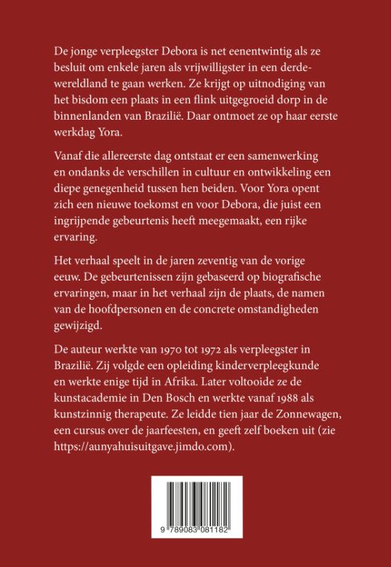 Achterkant van Yora en Debora