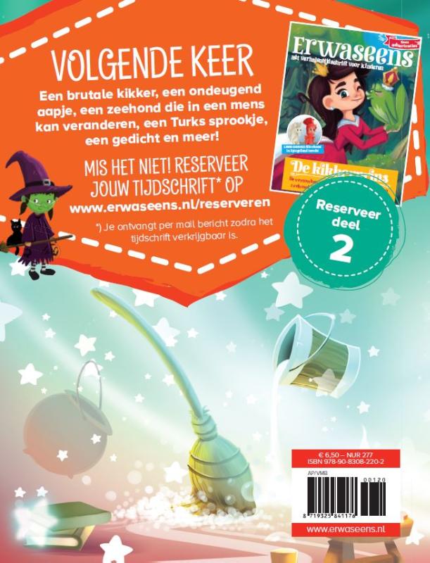 Achterkant van De tovenaarsleerling