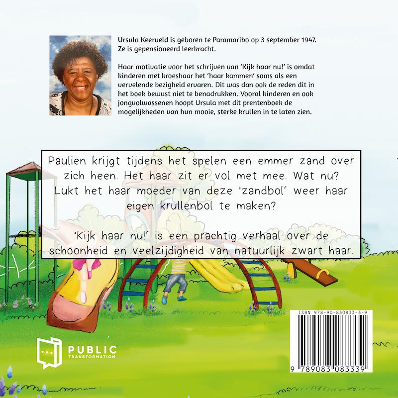 Achterkant van Kijk haar nu!