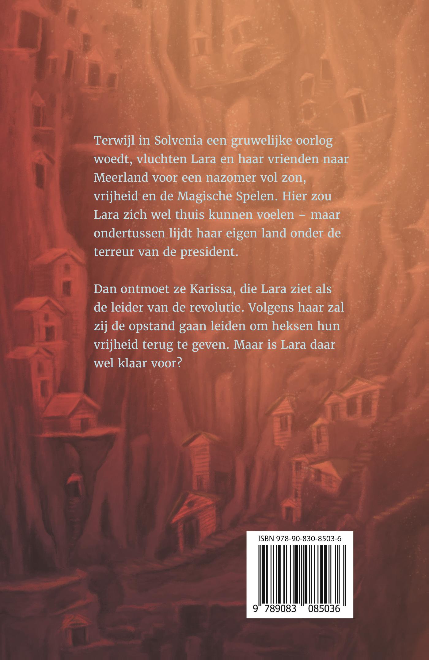Achterkant van Leger van schaduw en storm