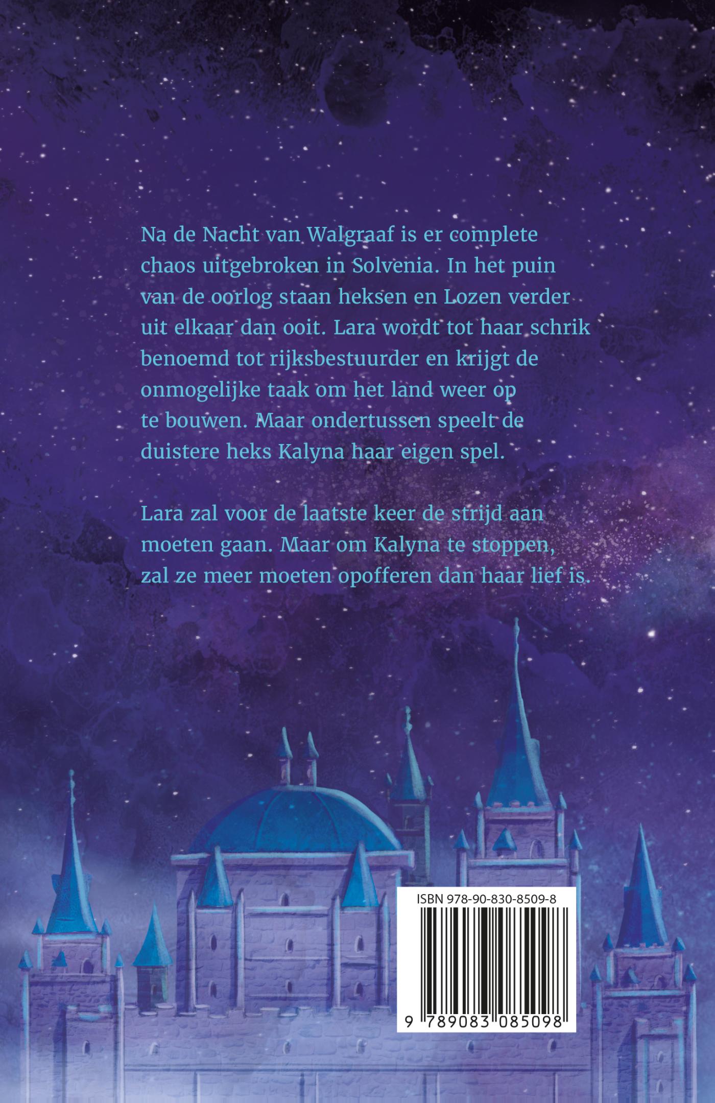 Achterkant van Rijk van licht en sterrenstof