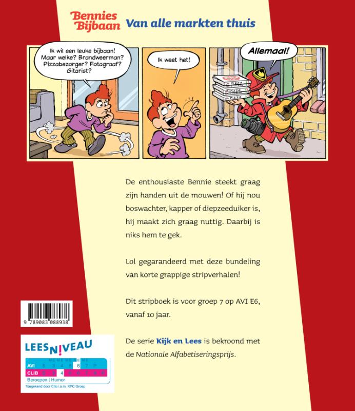Achterkant van Van alle markten thuis