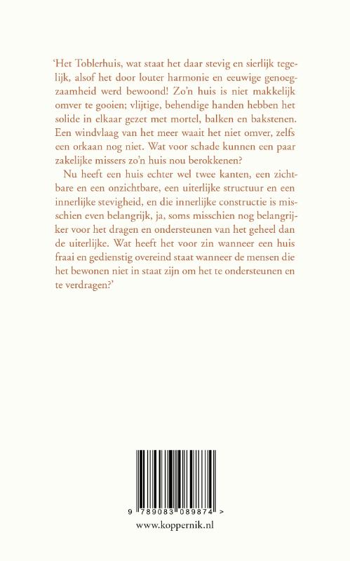 Achterkant van De bediende