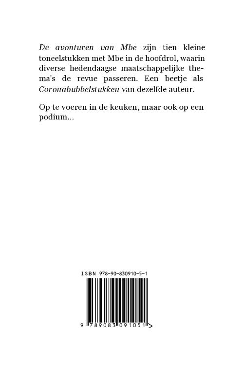 Achterkant van Avonturen