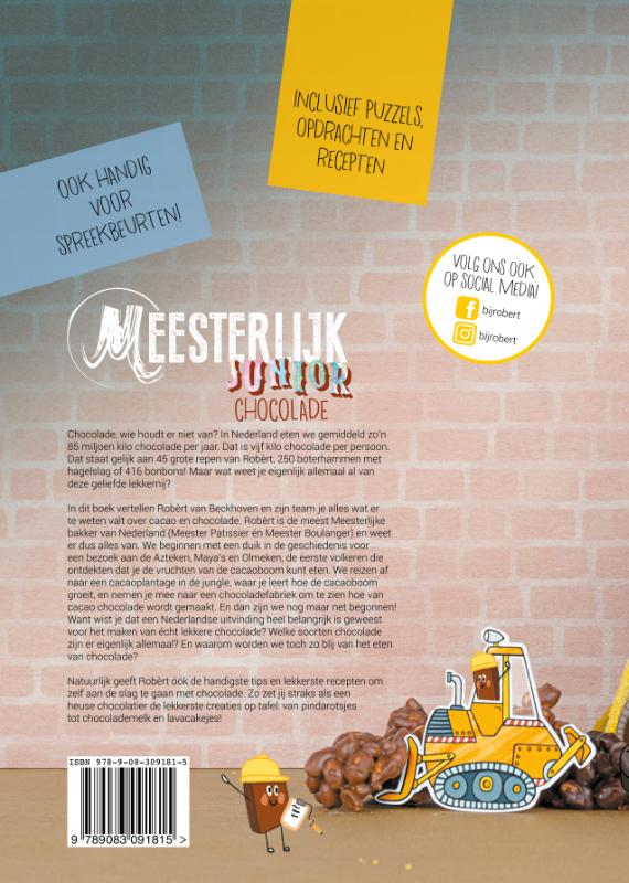 Achterkant van Meesterlijk Junior Chocolade