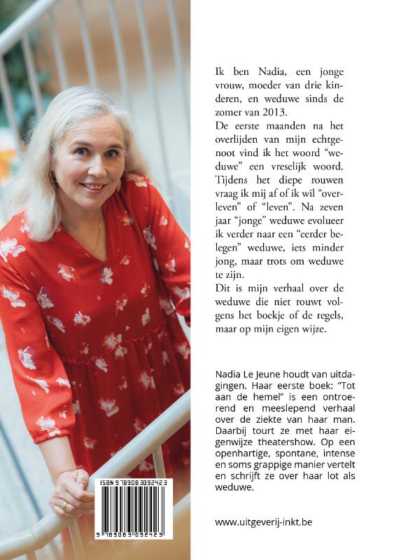 Achterkant van Weduwe op eigen wijze