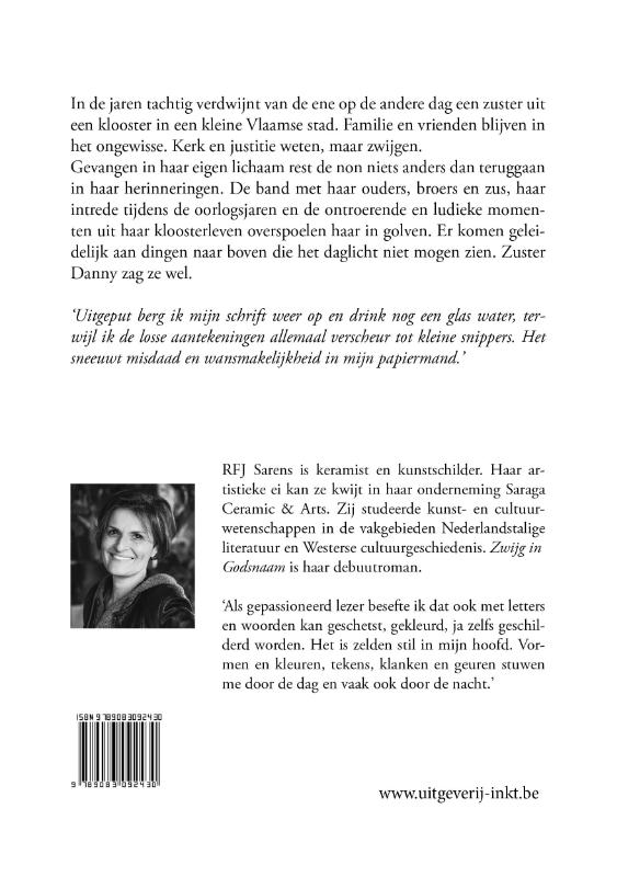 Achterkant van Zwijg in Godsnaam