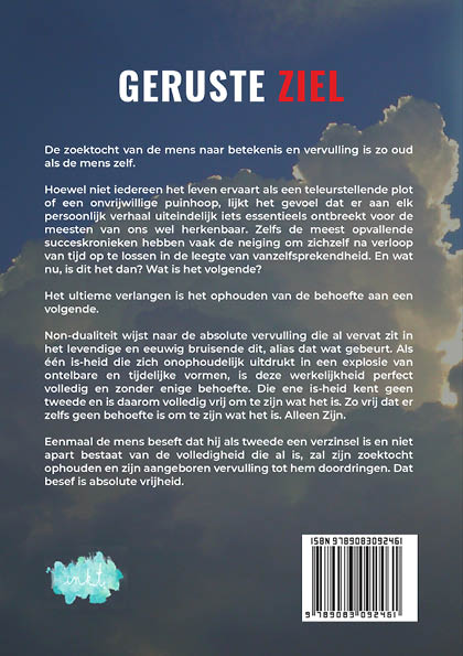 Achterkant van Geruste ziel