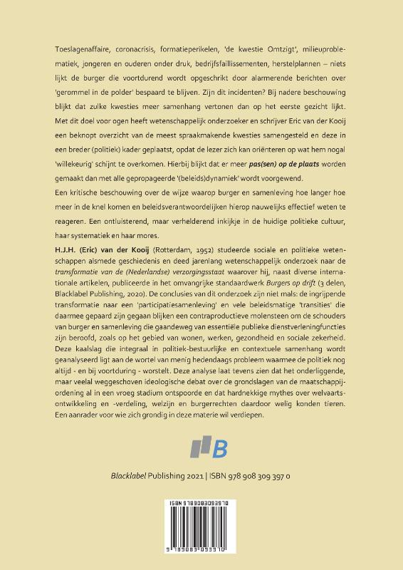 Achterkant van Pas(sen) op de plaats