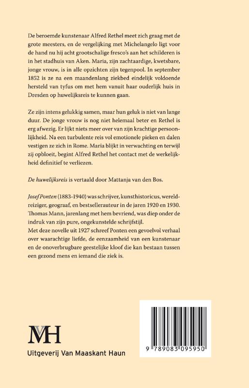 Achterkant van De huwelijksreis