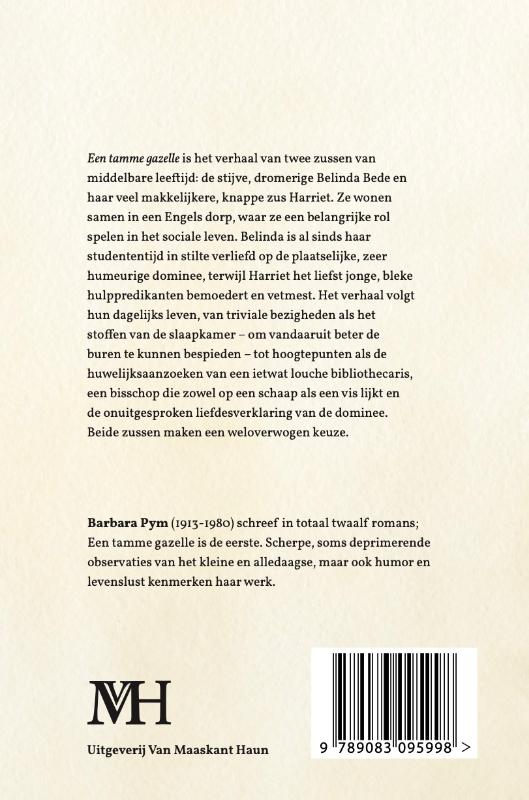 Achterkant van Een tamme gazelle