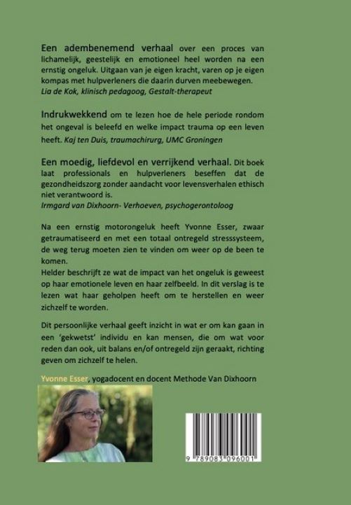 Achterkant van 'Onderuit' ......