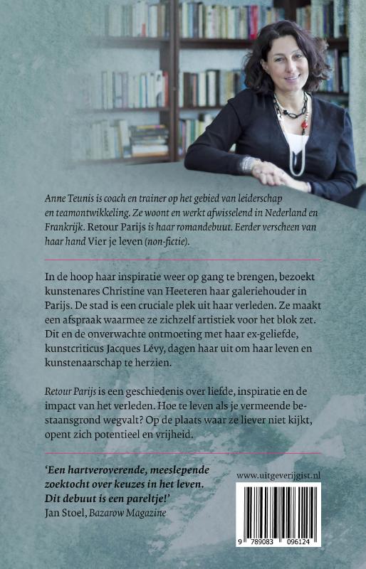 Achterkant van Retour Parijs