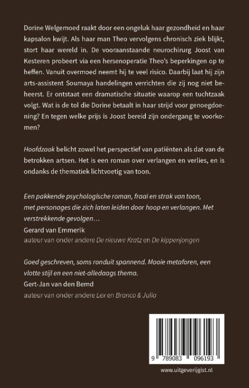 Achterkant van Hoofdzaak