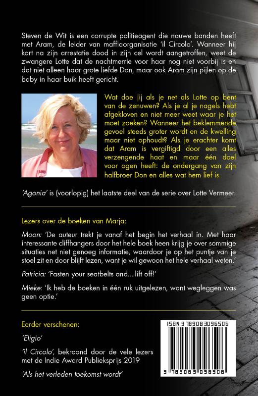 Achterkant van Agonia