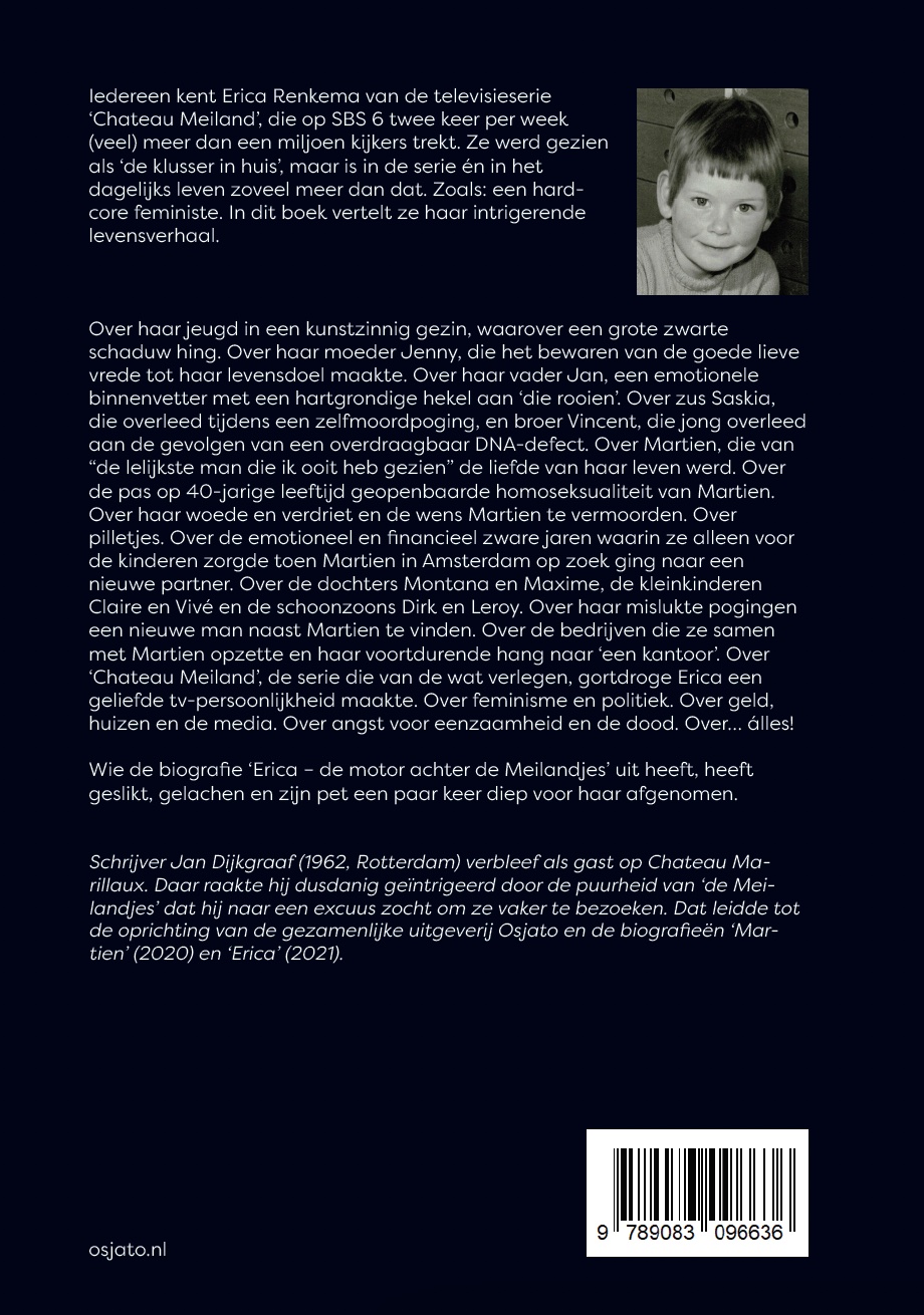 Achterkant van Erica