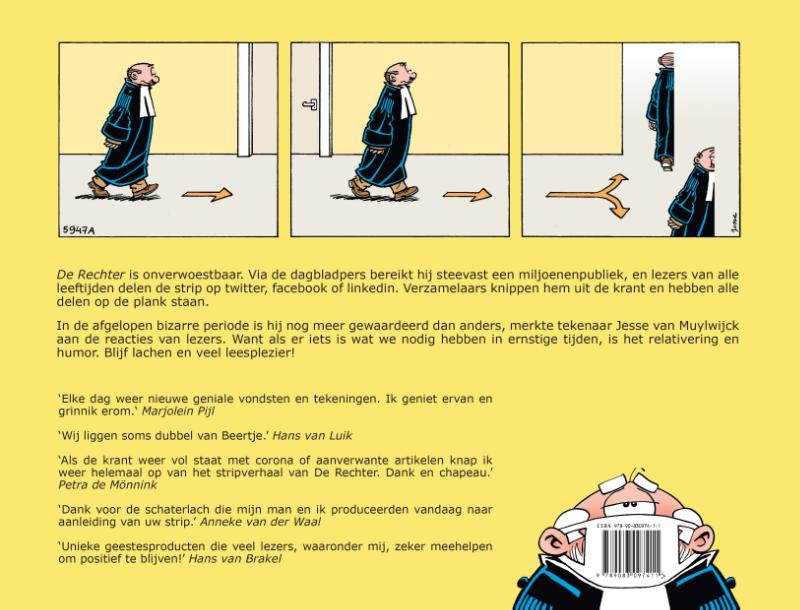 Achterkant van De Rechter