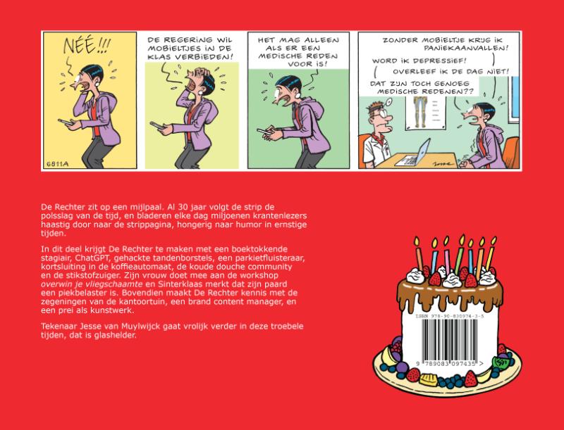 Achterkant van De Rechter