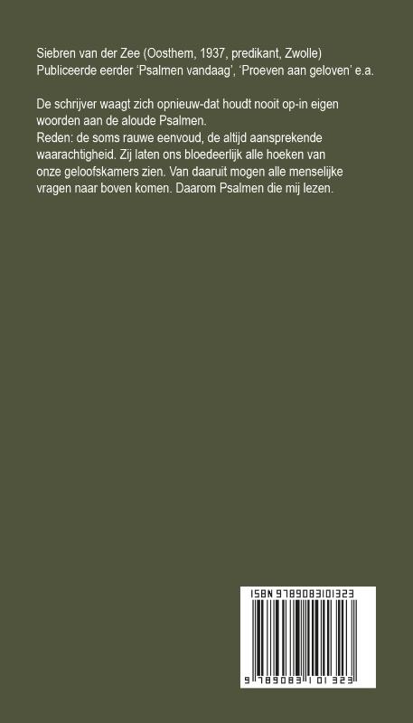 Achterkant van Proeven aan geloven