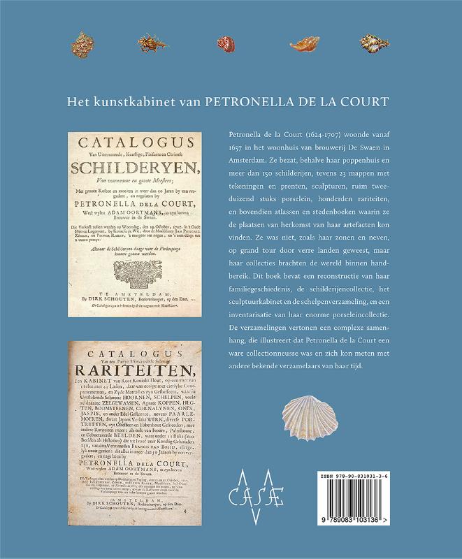 Achterkant van Het kunstkabinet van Petronella de la Court