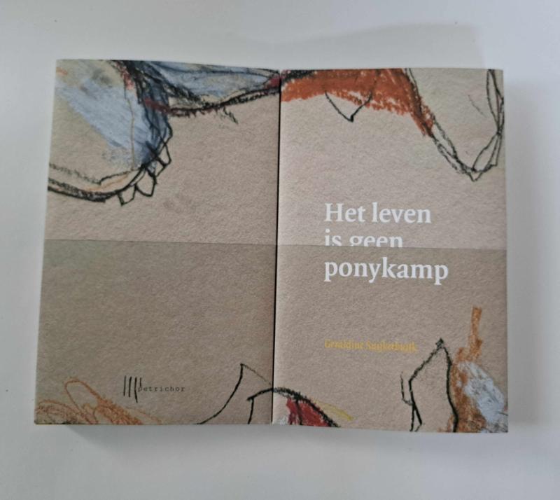 Achterkant van Het leven is geen ponykamp