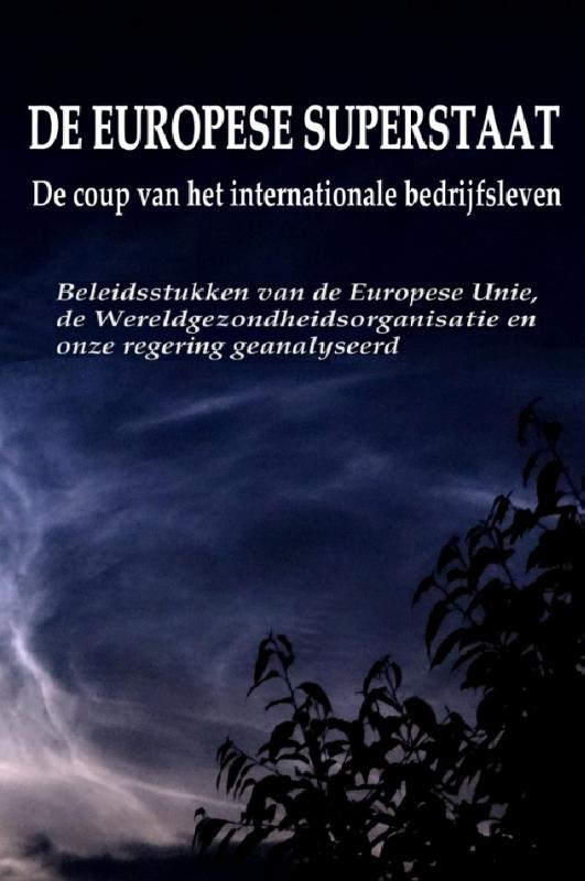 Achterkant van De Europese superstaat- de coup van het Internationale bedrijfsleven