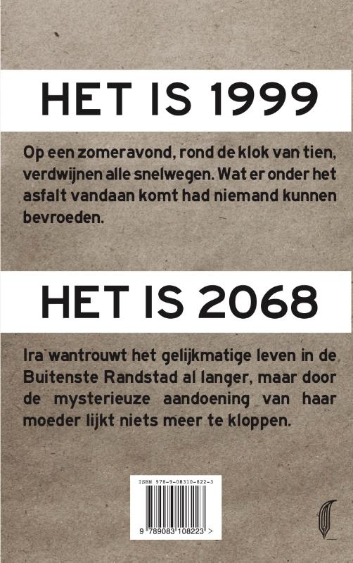 Achterkant van Onder asfalt