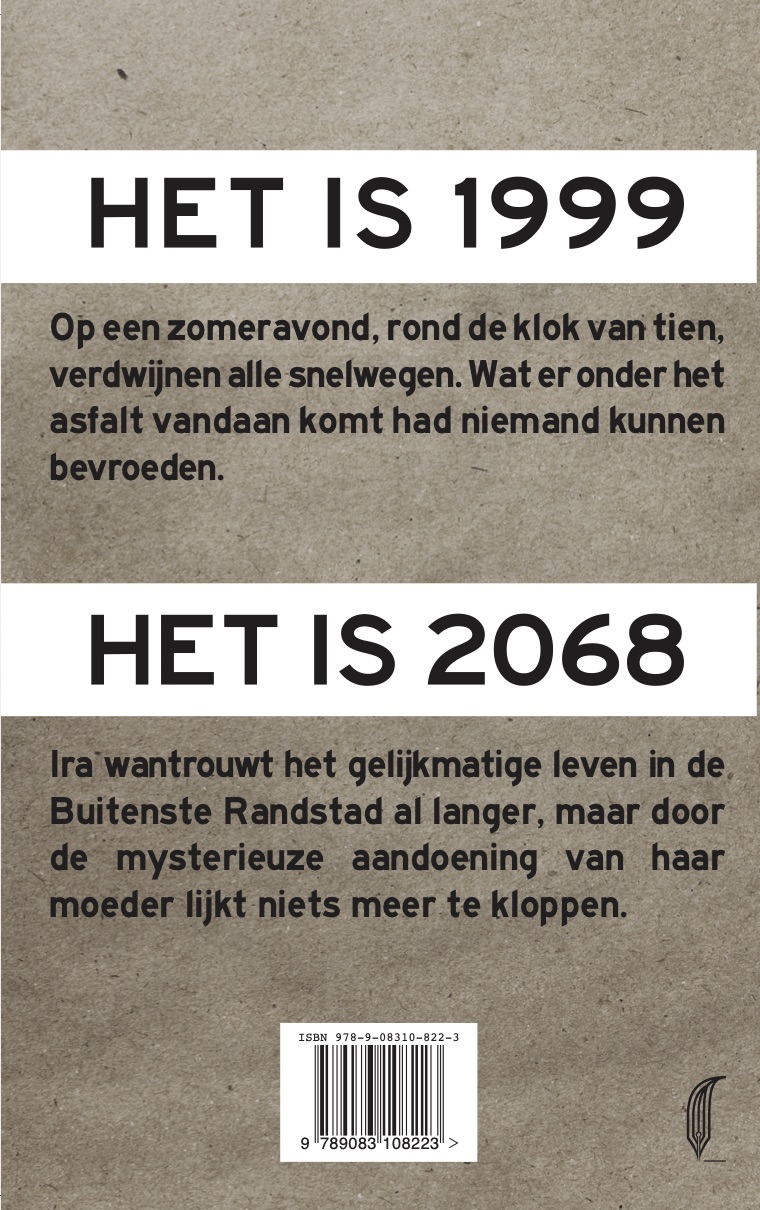 Achterkant van Onder asfalt