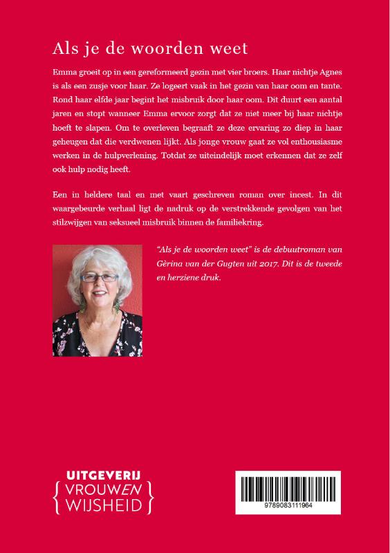 Achterkant van Als je de woorden weet