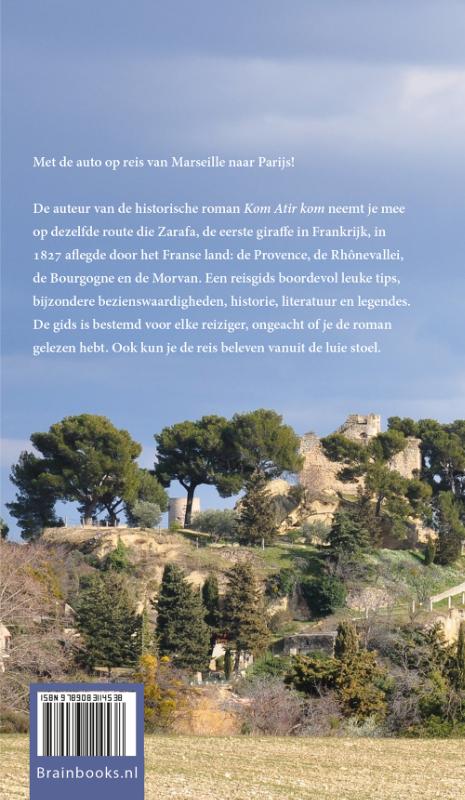 Achterkant van In de voetsporen van Zarafa