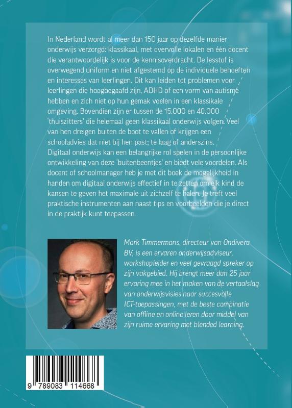 Achterkant van De kracht van de digitale school