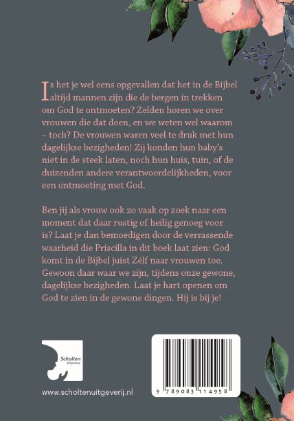 Achterkant van Ontmoetingen met God