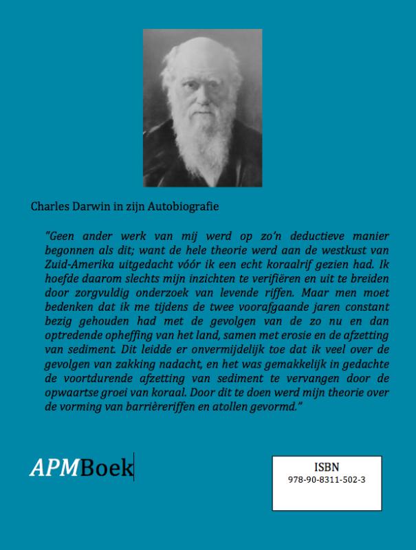 Achterkant van De bouw en verspreiding van koraalriffen