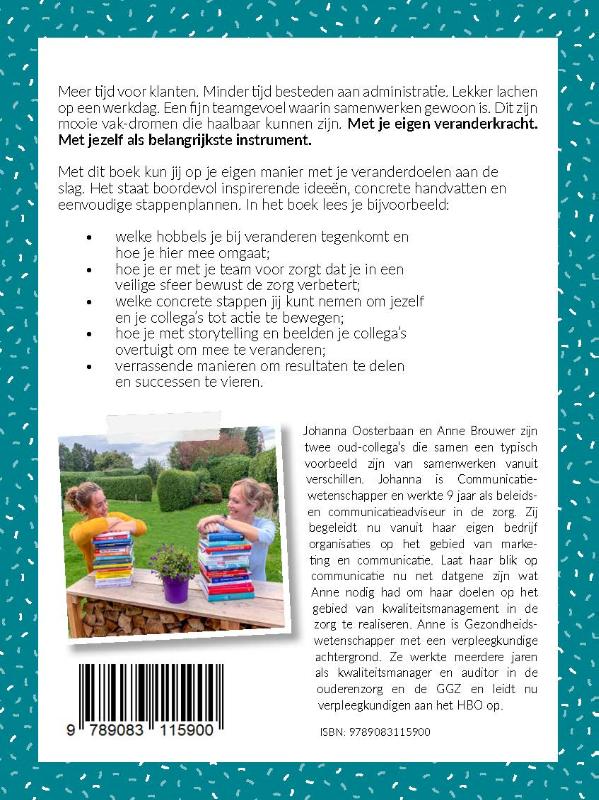 Achterkant van Verpleegkundig Leiderschap werkt!