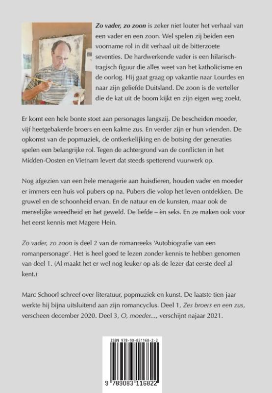 Achterkant van Zo vader, zo zoon