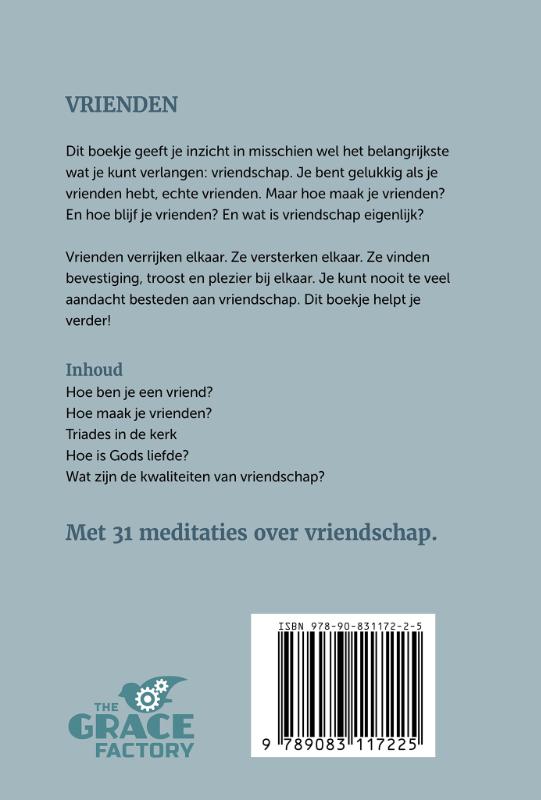 Achterkant van Vrienden