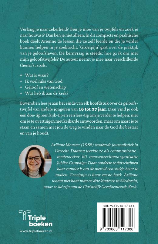Achterkant van Groeipijn