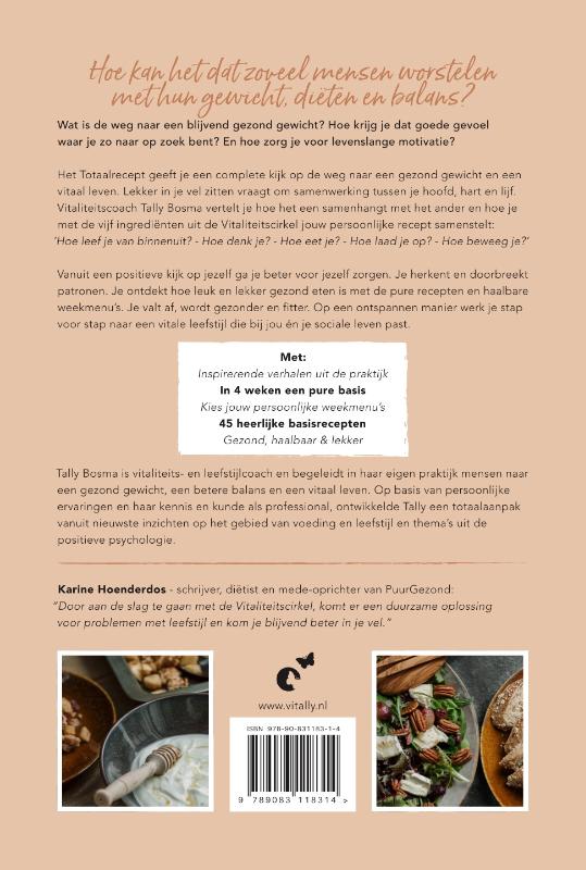 Achterkant van Het totaalrecept