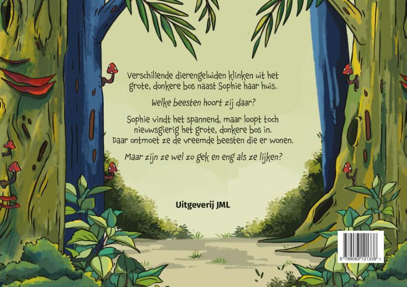 Achterkant van Het vreemde beestenbos
