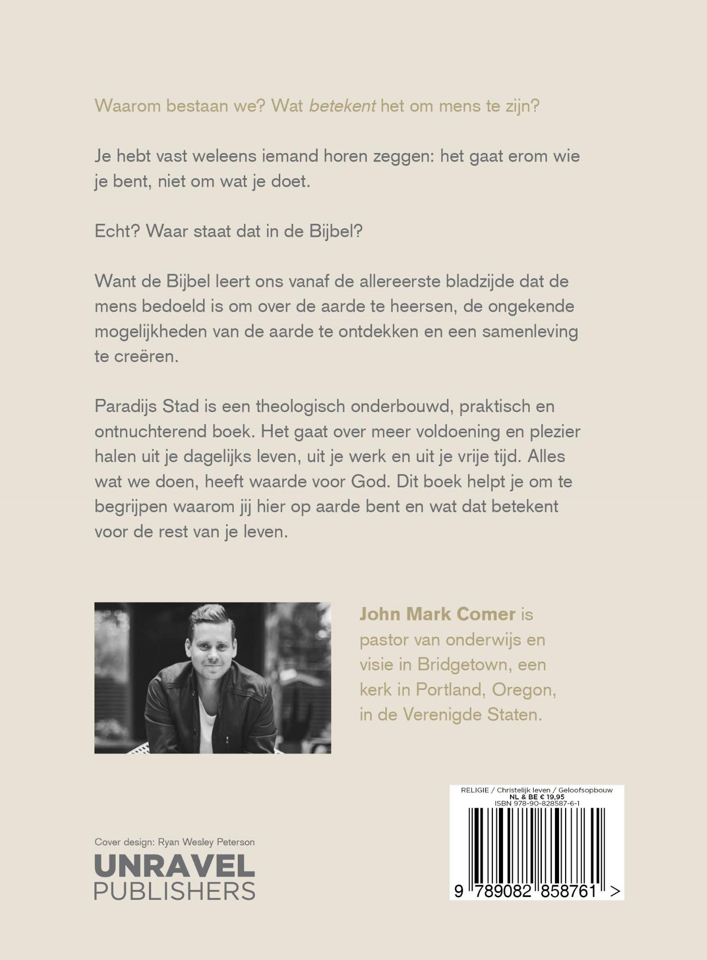 Achterkant van Paradijs Stad