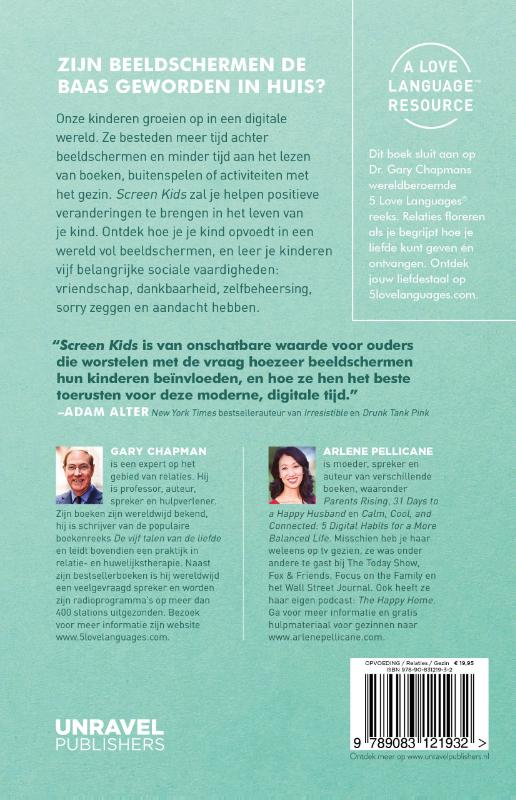 Achterkant van Screen Kids